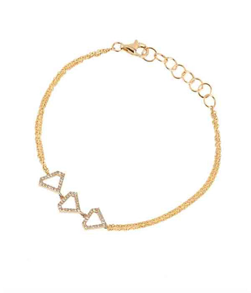 Open Shield Bracelet