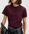 The Iconically Soft Perfect Tee - Oxblood