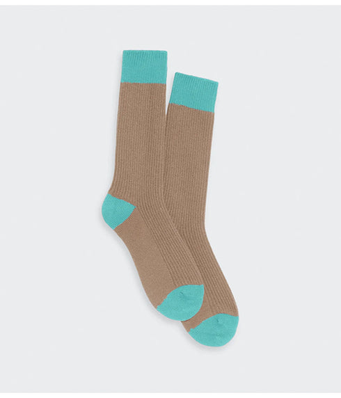 The Soft Socks - Taupe/Glacier