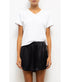 Margo V Neck Tee - White