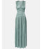 Tasneem Deep V Gown - Sea Glass