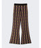 Plaid Flare Pant - Black Combo