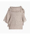 Blanche Cable Knit Sweater - Taupe