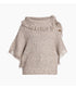 Blanche Cable Knit Sweater - Taupe