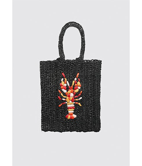 Lobster Crochet Bag - Black