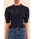 Rae Short Sleeve Top - Midnight