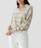 Collegiate Striped Polo - Sandstone Combo