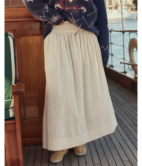 The Viola Skirt - Natural