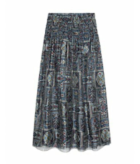 The Canary Skirt - Heirloom Textile Print