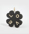 Clover Love Pendant - Onyx