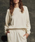 The Fleece Rookie Sweatshirt - Washed White