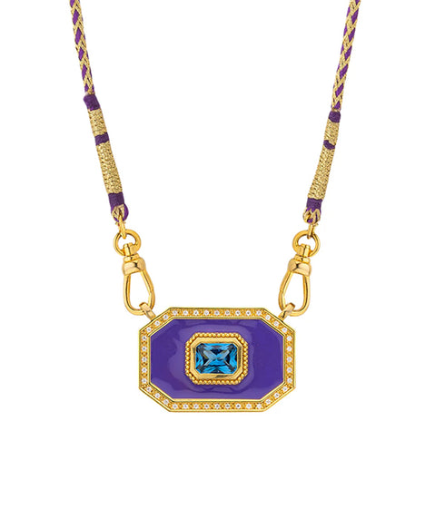 Yucatan Necklace - Purple