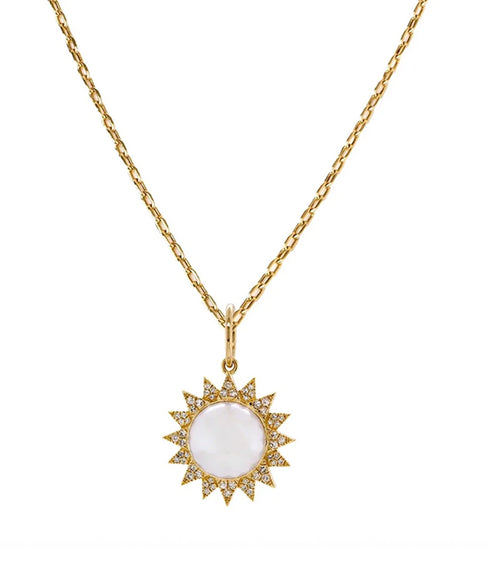Pearl Sunburst Pendant