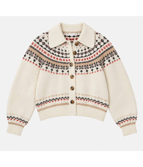 Zoe Cardigan - Ecru