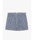 Harley Striped Shorts - Indigo Stripe Rinse