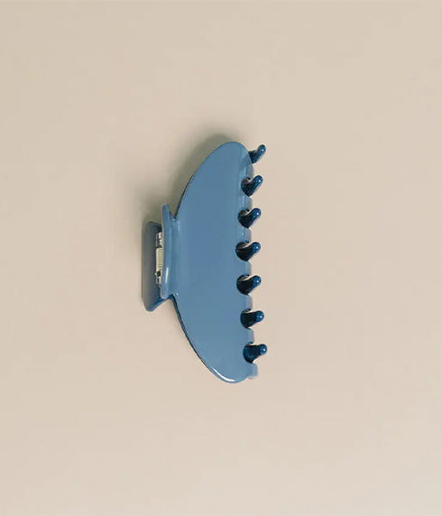 Hair Claw Clip 4" - Two Tone Blue