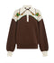 Lasso Knit Polo - Chocolate