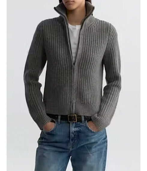 Arlen Cardigan - Medium Melange Grey