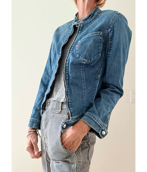 Vintage Levi's RARE Mandarin Collar Denim Jacket