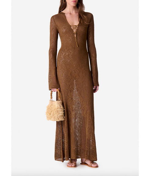 Ezilda Dress - Brown