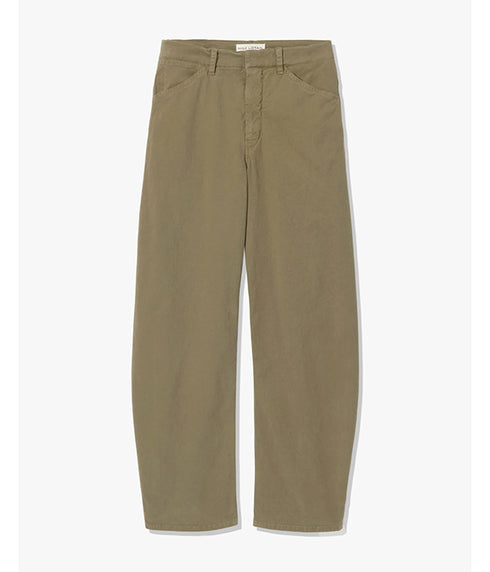 Tribeca Cotton Pant - Vine