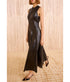 Juliette Leather Dress - Noir