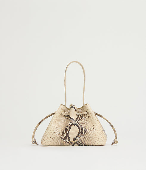 Drawstring Pouchette - Roccia