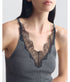 Aronia Silk Tank - Dark Grey Melange