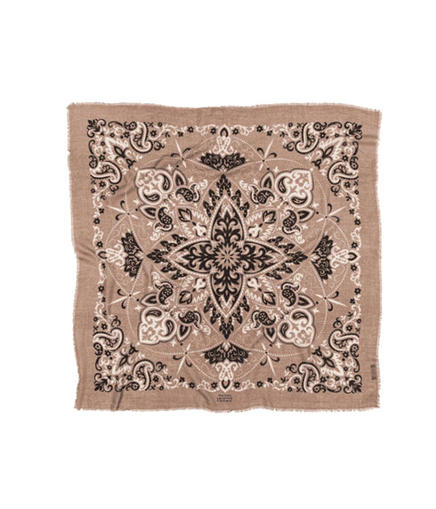 Bandana Wool Cashmere - Taupe