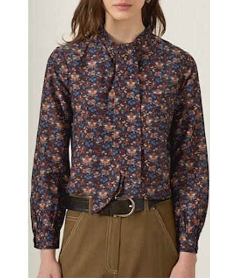 Chancery Indigo Kilim Shirt - Blue Topaz