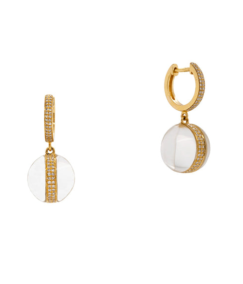 Diamond Orbit Earrings