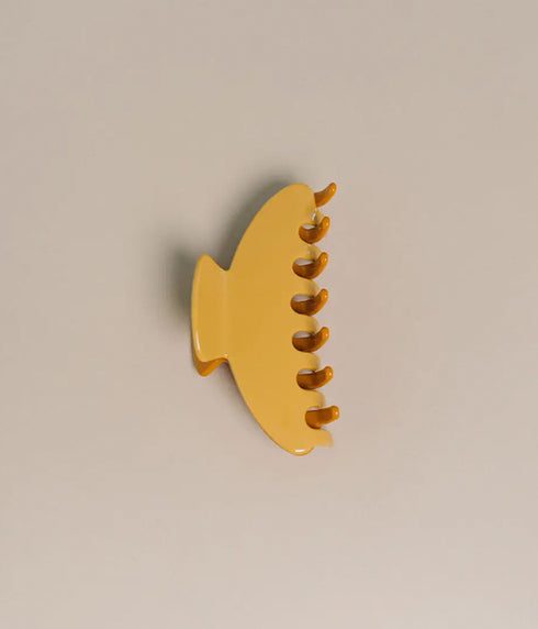 Hair Claw Clip 5" - Two Tone Citrus
