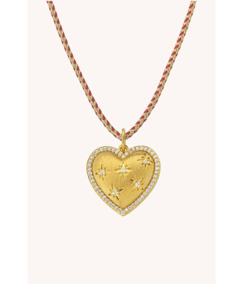Big Heart Necklace - Gold