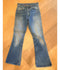 Vintage USA 646 Talon 42 Zipper Orange Tab 70's Bell Bottom Denim Jeans J - 29" x 30"