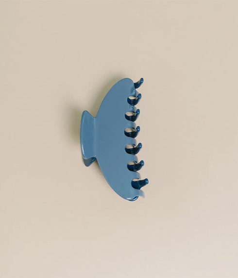 Hair Claw Clip 5" - Two Tone Blue