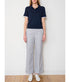 The Parker Pant - Navy Pinstripe