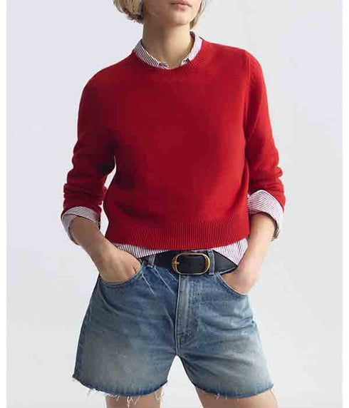 Venus Sweater - True Red