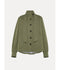 Rainproof Short Twill Peacoat - Khaki