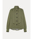 Rainproof Short Twill Peacoat - Khaki