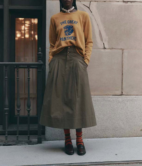 The Field Skirt - Olive