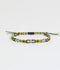Bracelet Maya - Tsavorite/Aquamarine