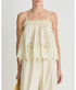 Embroidered Cami Top - Ecru