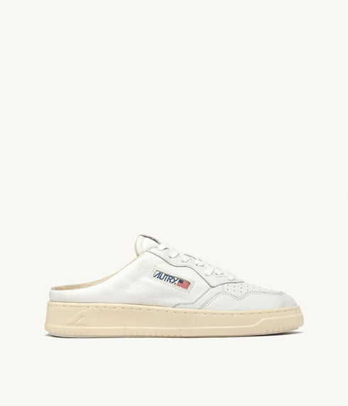 Metalist Mule Sneaker - Nappa Leather White