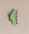 Hair Claw Clip 4" - Two Tone Green
