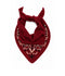 Bandana Merino Triangle Scarf - Bordeaux