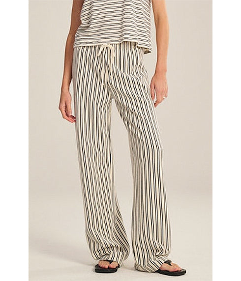 Amelise Sweatpant - Natural/Navy