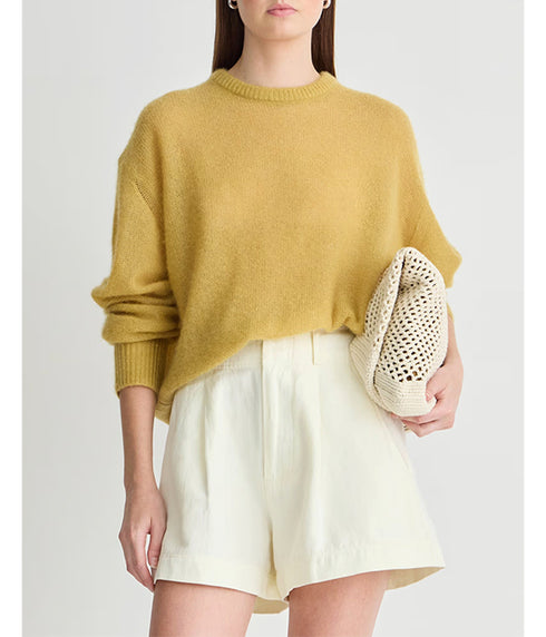 Softest Tissue Weight Sweater - Amber