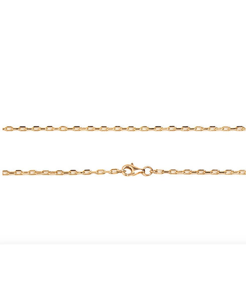 Long Link Chain 28" -14K
