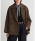 Downtown Peacoat - Leopard