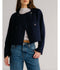 Floren Cropped Double Breasted Jacket - Midnight
